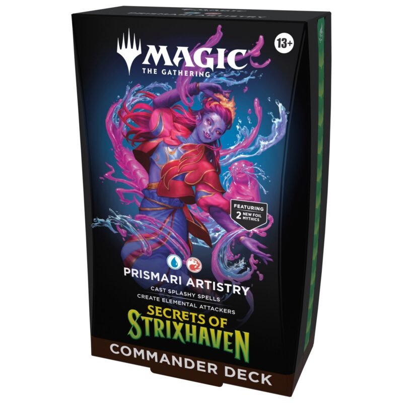 Magic: The Gathering Secrets of Strixhaven Commander Deck - Prismari Artistry - Menjong