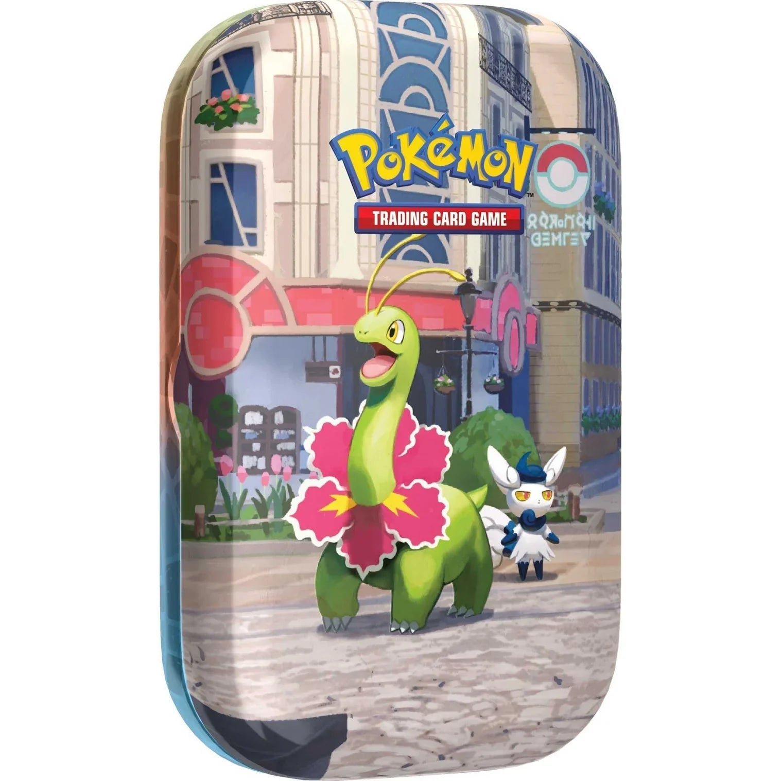 134244d5bc76f325b8d91952930ce684 Pokemon TCG: Lumiose City - Mini Tins - Meganium Meowstic - Menjong