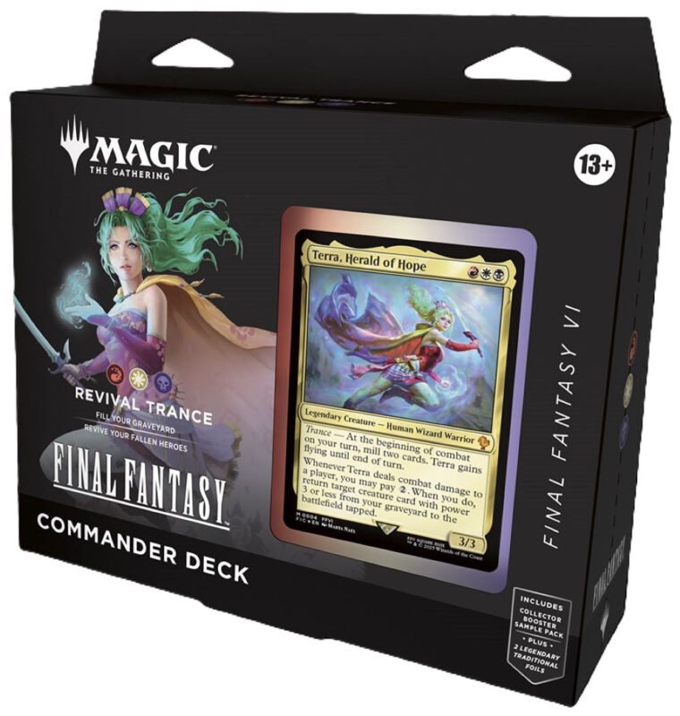 Magic: The Gathering - Final Fantasy Commander Deck Revival Trance - Menjong