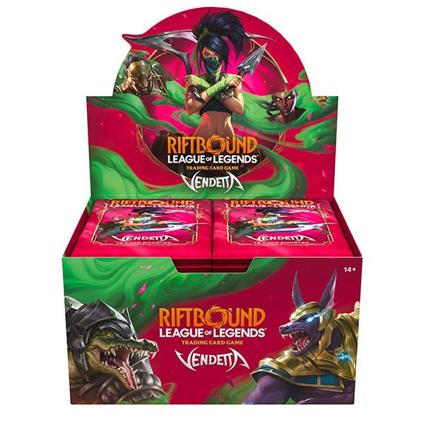 18f9c137fe07fdbc1353c3299335799a Riftbound: League of Legends TCG - Set 4: Vendetta Booster - Menjong