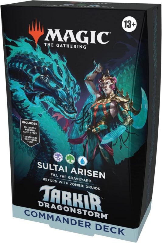 Magic: The Gathering - Tarkir: Dragonstorm Commander Deck Sulati Arisen - Menjong