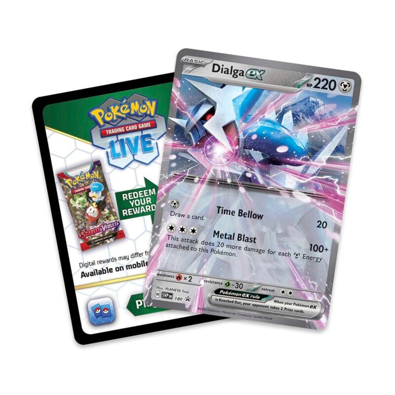 Pokemon TCG: Azure Legends Tin - Dialga EX - Menjong