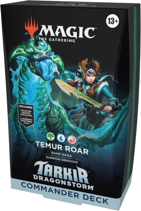 Magic: The Gathering - Tarkir: Dragonstorm Commander Deck Temur Roar - Menjong