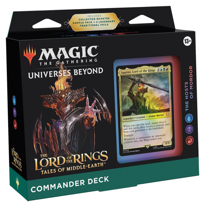 Magic: The Gathering The Lord of The Rings - Commander Deck - The Hosts of Mordor - Menjong