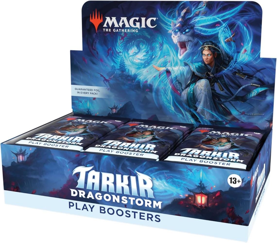 3341c70808f81fe007b8e091a09b022a-1 Magic: The Gathering - Tarkir: Dragonstorm Play Booster (30 Count) - Menjong