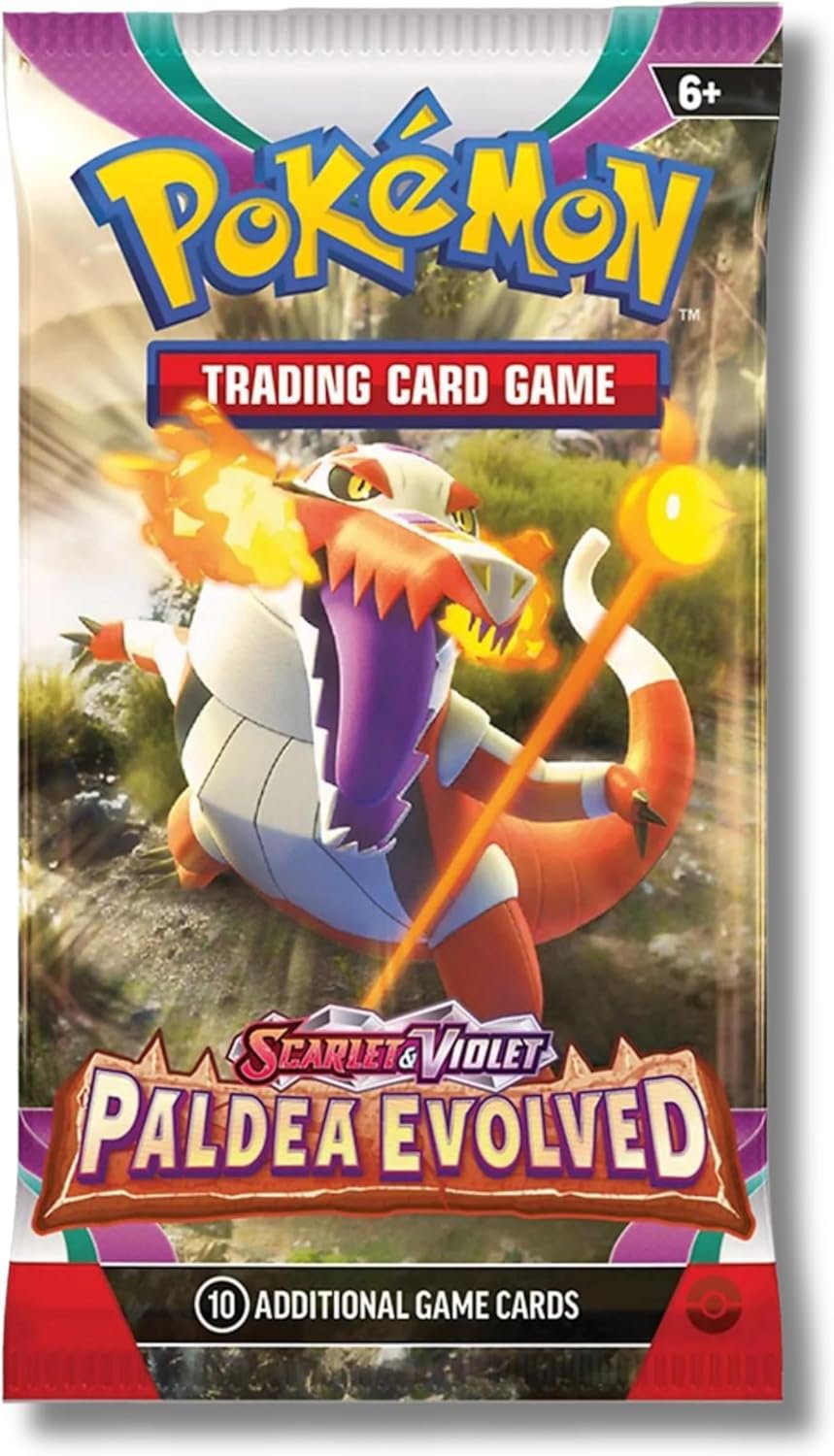 334922737cec8e9d7d6af970fecc8eba Pokemon TCG: Paldea Evolved - Booster Pack - Menjong