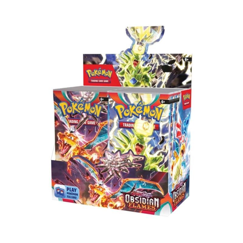 Pokemon TCG: Scarlet & Violet 3 Obsidian Flames Booster Box - CDU - Menjong