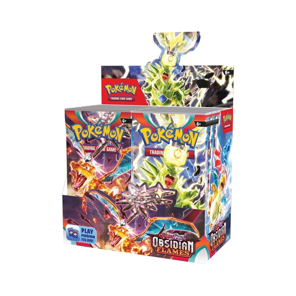 3ce5c6c9dfbf8c2c48d84e66f8b134e3 Pokemon TCG: Scarlet & Violet 3 Obsidian Flames Booster Box - CDU - Menjong