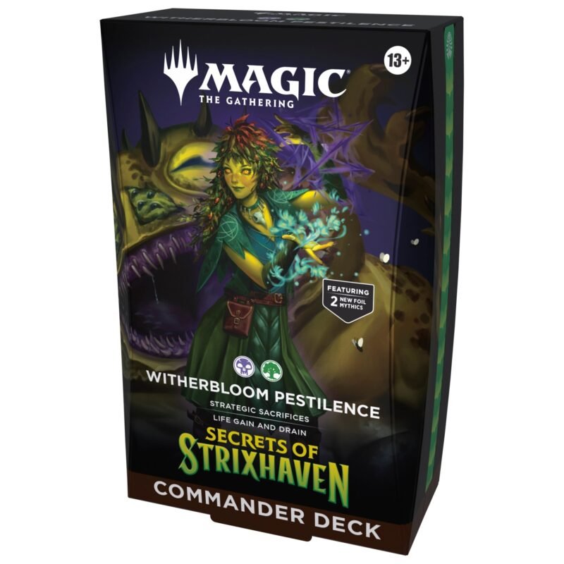 Magic: The Gathering Secrets of Strixhaven Commander Deck - Witherbloom Pestilence - Menjong