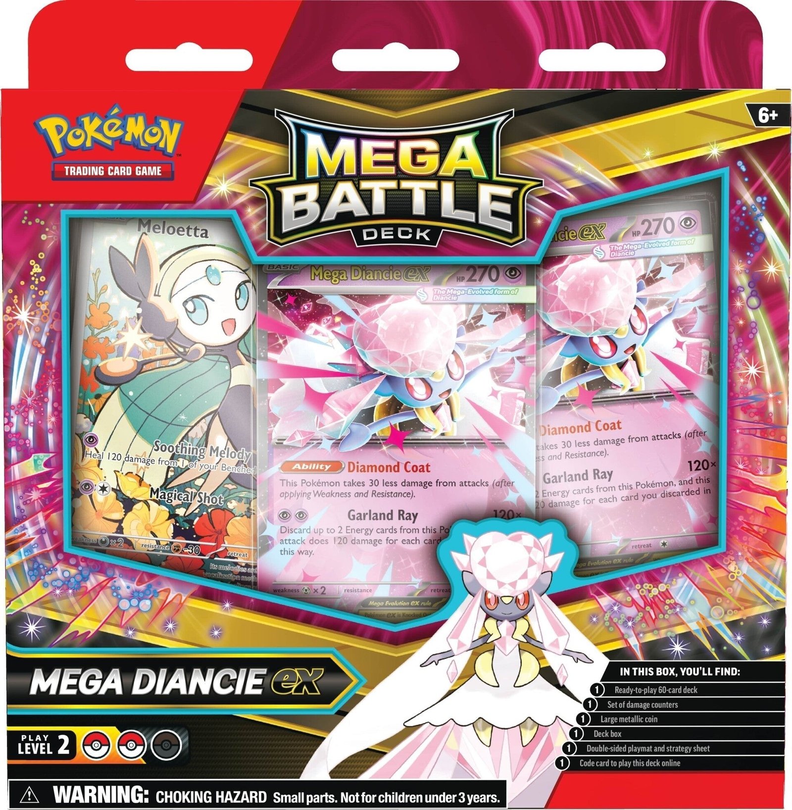 40c2c388076e44ca8ee10080294c259c Pokemon TCG: Mega Battle Decks - Diancie ex - Menjong