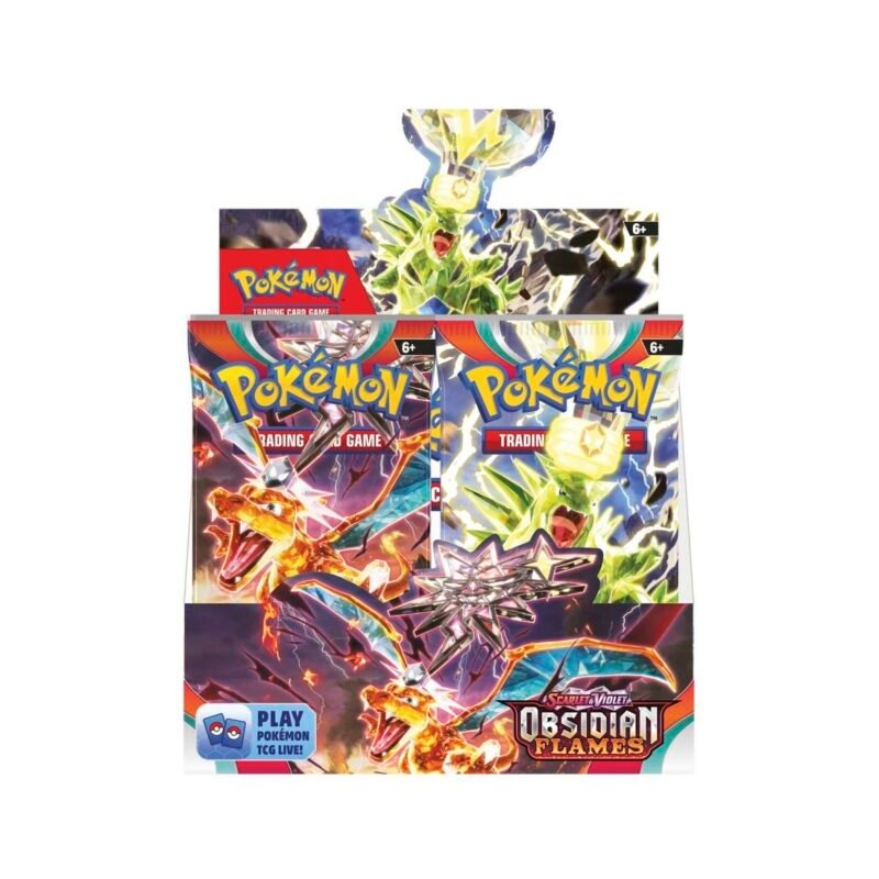 Pokemon TCG: Scarlet & Violet 3 Obsidian Flames Booster Box - CDU - Menjong