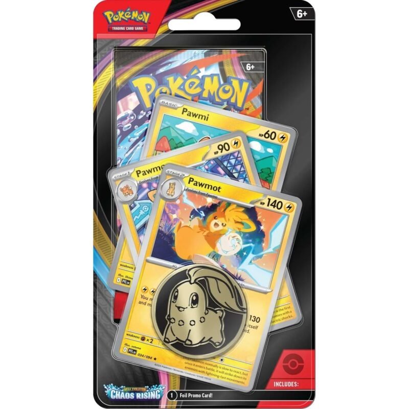 Pokemon TCG: Mega Evolution Chaos Rising - Premium Checklane - Menjong