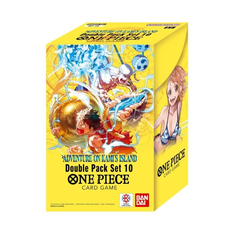 One Piece CG - DP10 - Adventure On Kami's Island Double Pack Box - Menjong