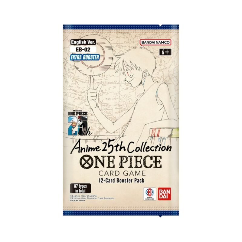 One Piece CG - EB02 - Anime 25th Collection Extra Booster Box - Menjong