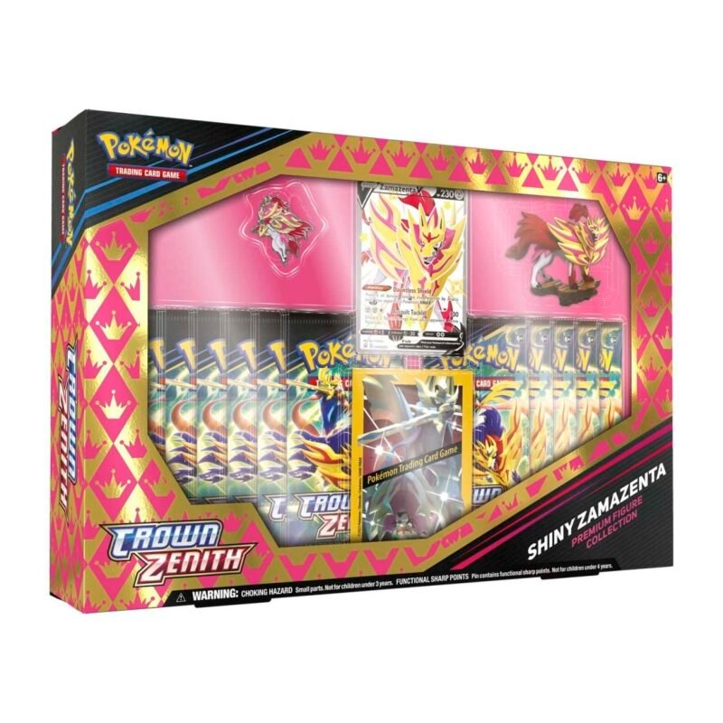 Pokemon TCG: Crown Zenith Premium Figure Collection - Shiny Zamazenta - Menjong