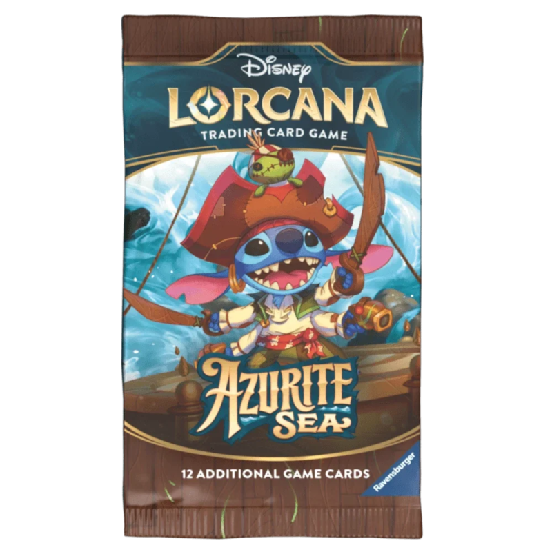 Disney Lorcana Set 6 - Azurite Sea Booster Pack - Menjong