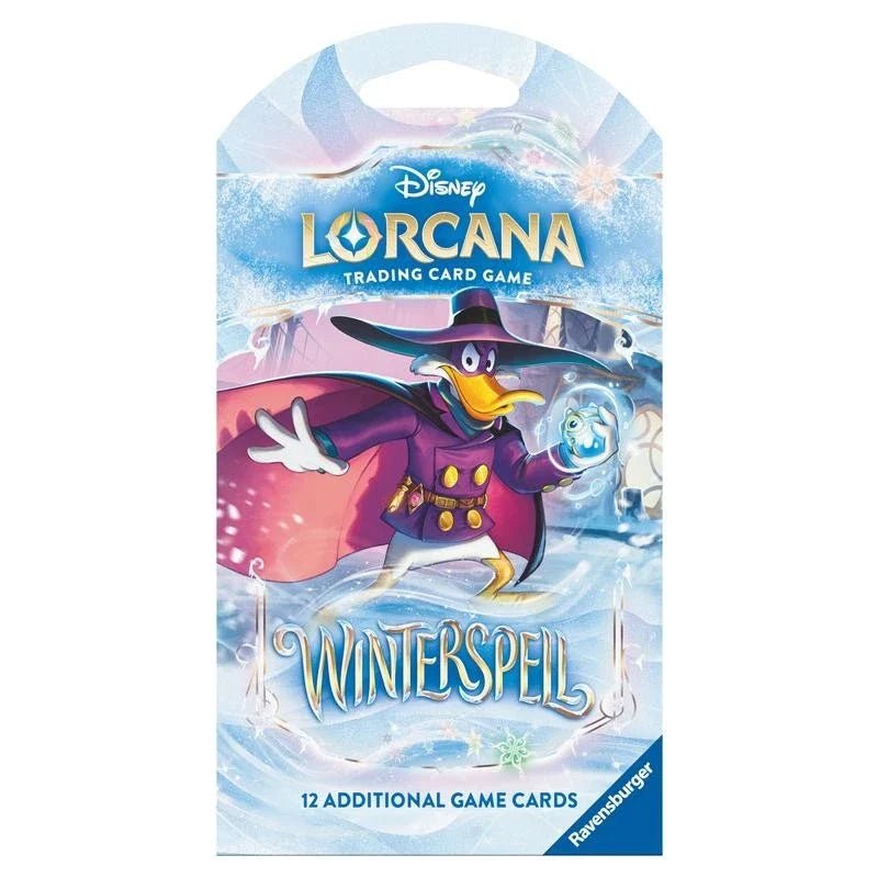 Disney Lorcana Set 11 - Winterspell Sleeved Booster Pack - Menjong