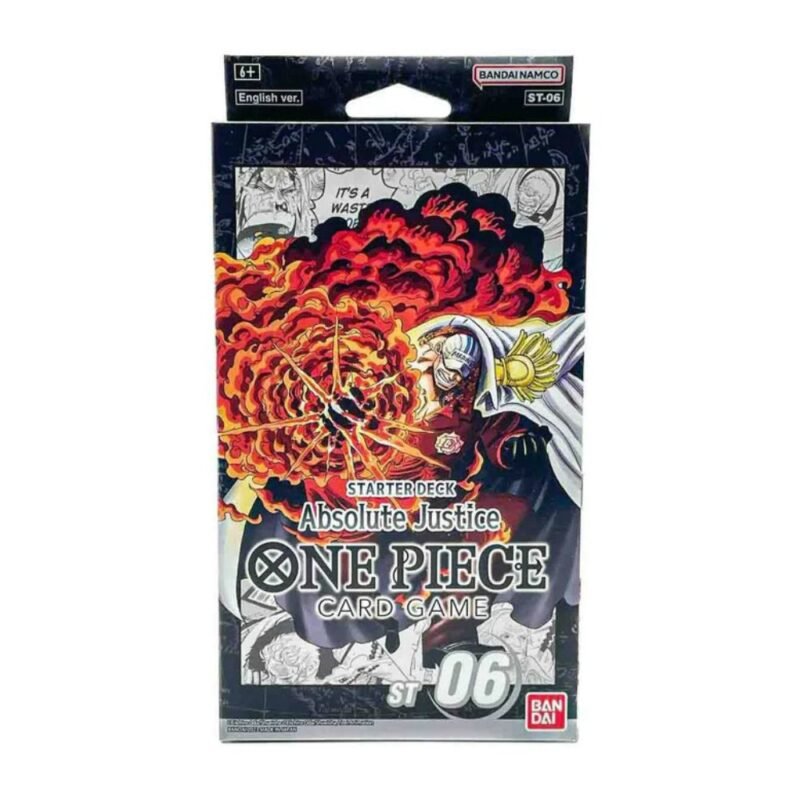 One Piece CG - ST06 - Absolute Justice Starter Deck - Menjong