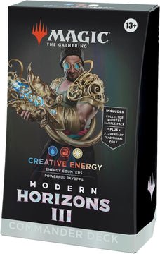 79428c8af3e60149f2b2138993b5fd1f Magic: The Gathering - Modern Horizons III Commander Deck Creative Energy - Menjong