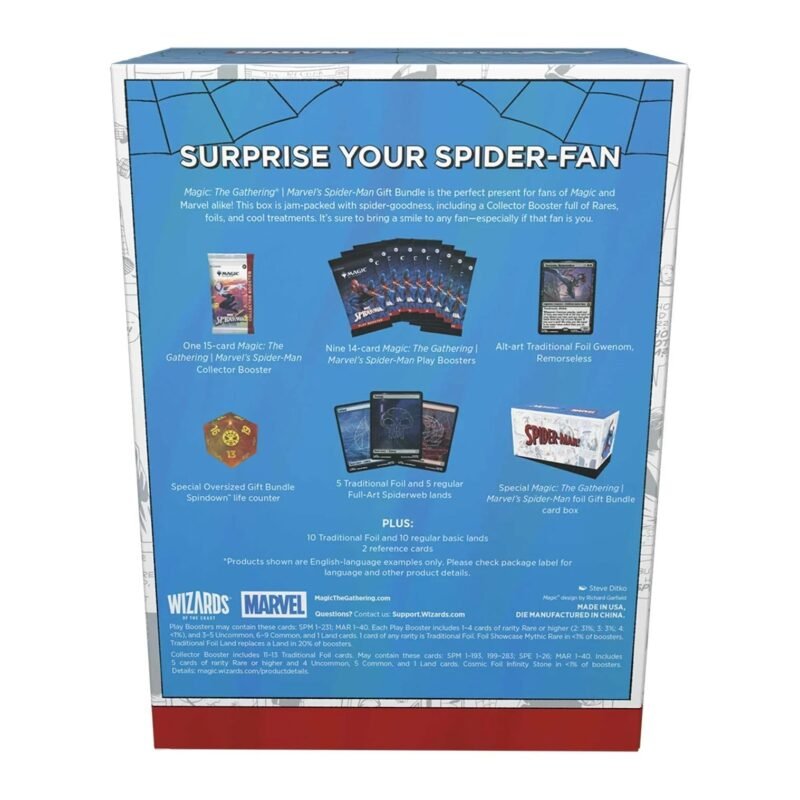 Magic: The Gathering - Marvel Spider-Man Gift Bundle - Menjong