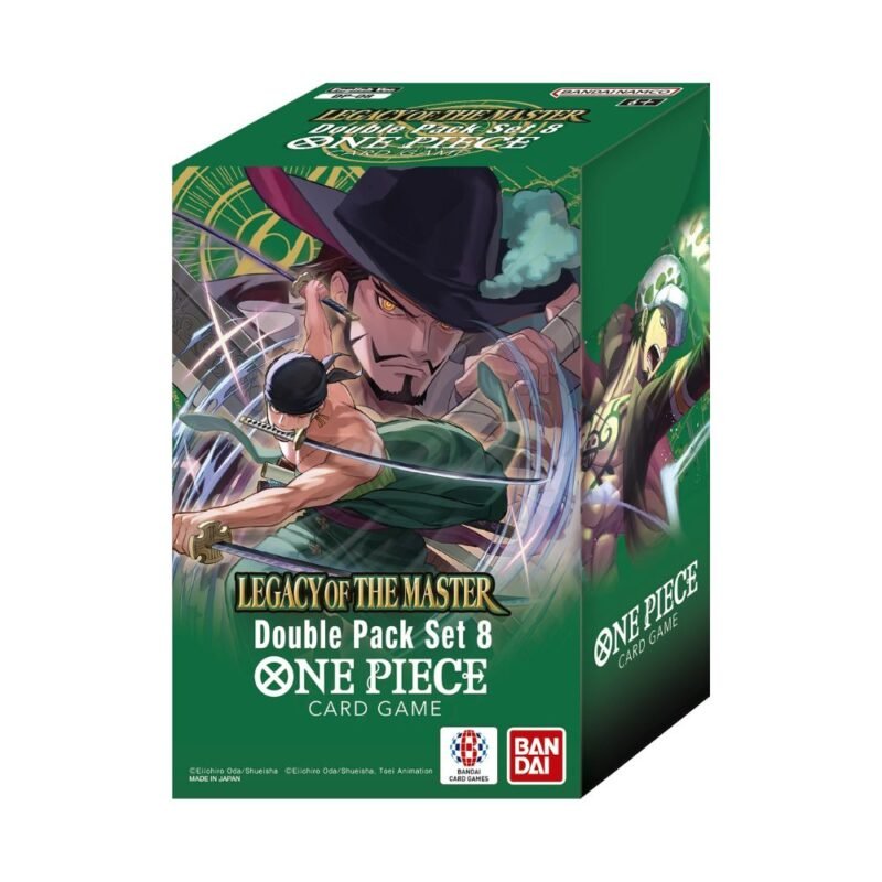 One Piece CG - DP08 - Legacy Of The Master Double Pack Vol 8 Box - Menjong