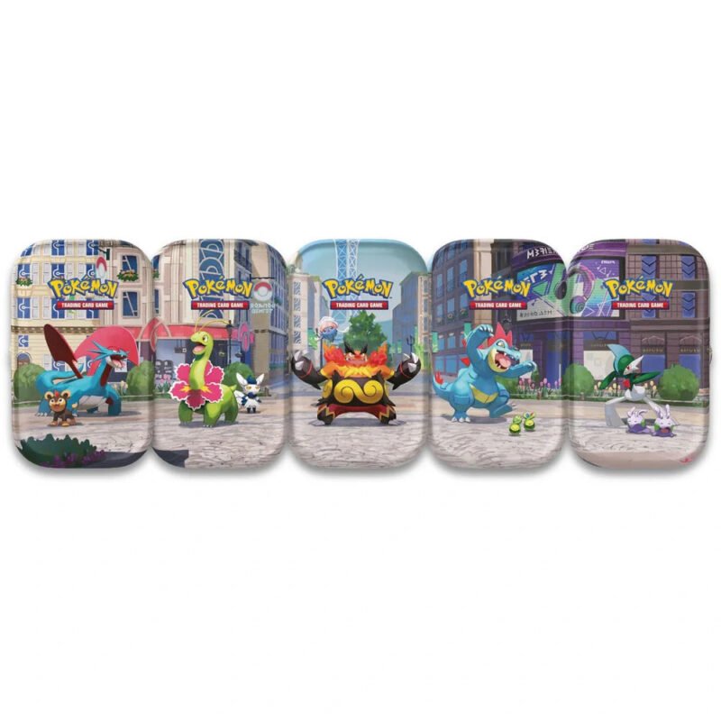 Pokemon TCG: Lumiose City - Mini Tins Assorted Display - Menjong