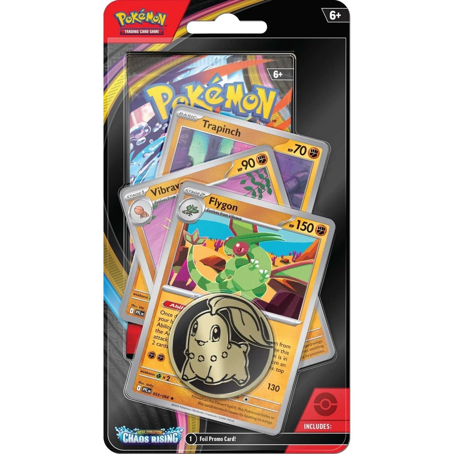 8f786152b6654c67d659d740f55efc43 Pokemon TCG: Mega Evolution Chaos Rising - Premium Checklane - Menjong