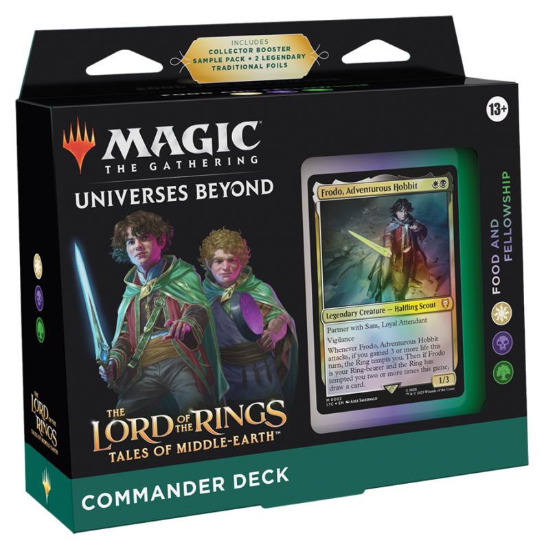 Magic: The Gathering The Lord of The Rings - Commander Deck - Food and Fellowship - Menjong