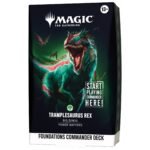 Magic: The Gathering Foundations - Commander Deck - Tramplesaurus Rex - Menjong