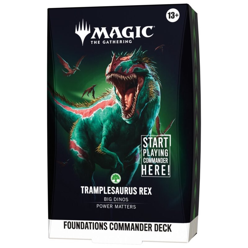 Magic: The Gathering Foundations - Commander Deck - Tramplesaurus Rex - Menjong