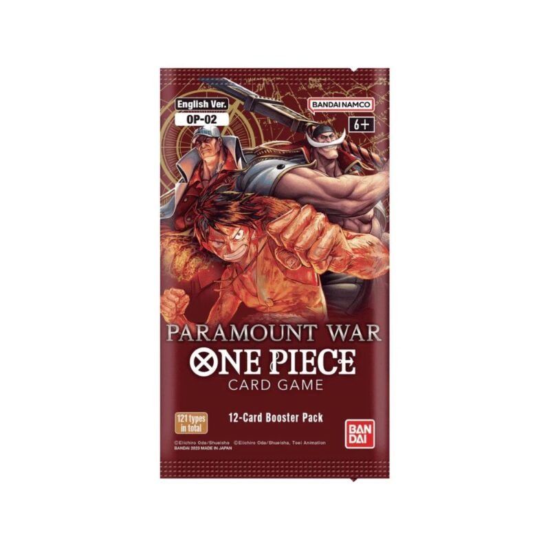 One Piece CG - OP02 - Paramount War Booster Box - Menjong