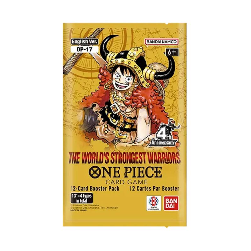 One Piece CG - OP17 - The World's Strongest Warriors Booster Box - Menjong