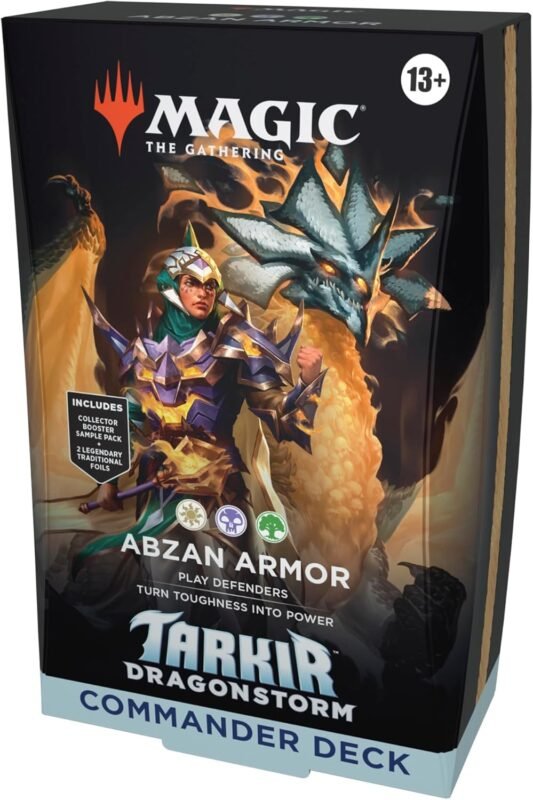 Magic: The Gathering - Tarkir: Dragonstorm Commander Deck Abzan Armor - Menjong