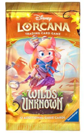 Disney Lorcana Set 12 - Wilds Unknown Booster Pack - Menjong