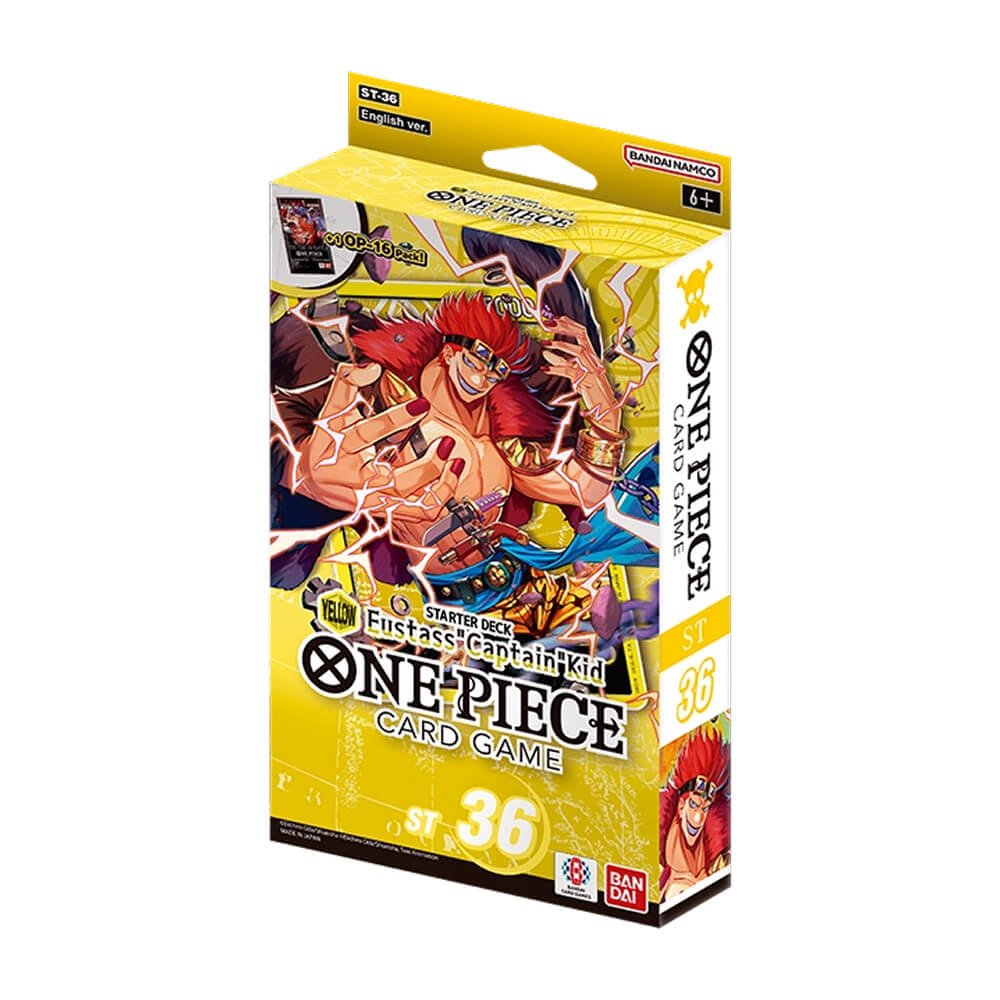 abb0ec4c5944de8f56a1264911459960 One Piece CG - ST36 - YELLOW Eustass"Captain"Kid Starter Deck - Menjong