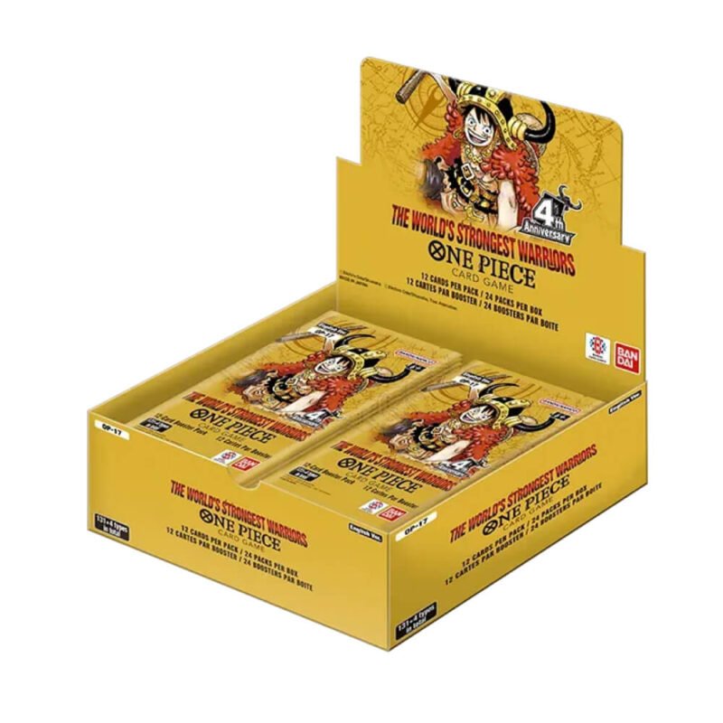 One Piece CG - OP17 - The World's Strongest Warriors Booster Box - Menjong