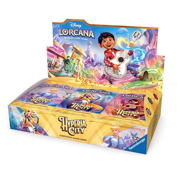 Disney Lorcana TCG - Set 14 Hyperia City - Booster Pack (PRE-ORDER) - Menjong
