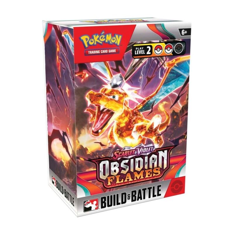 Pokemon TCG: Scarlet & Violet Obsidian Flames Build & Battle Kit - Menjong