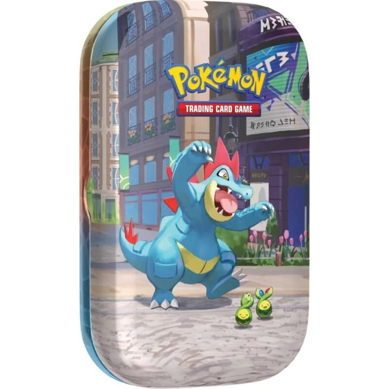 Pokemon TCG: Lumiose City - Mini Tins - Feraligatr Budew - Menjong