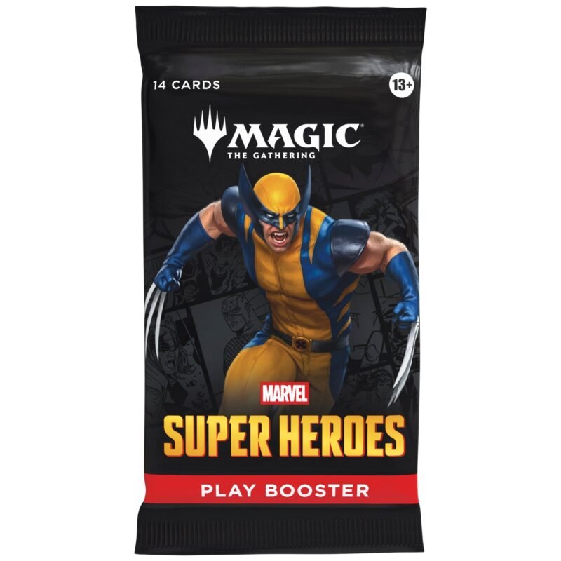 Magic: The Gathering - Marvel Super Heroes Play Booster (30 Count) - Menjong