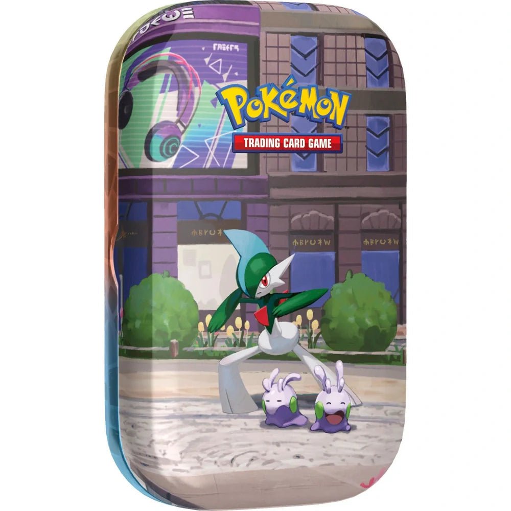 e00870e8a17a8b985d4382964f0cd96f Pokemon TCG: Lumiose City - Mini Tins - Gallade Goomy - Menjong