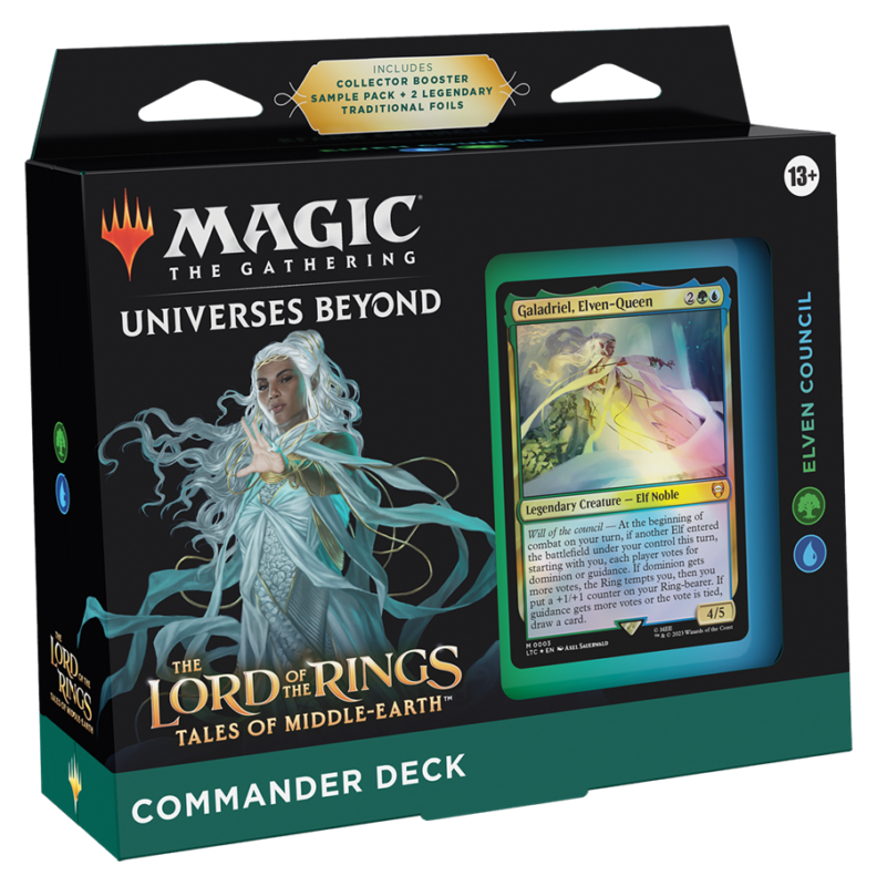 Magic: The Gathering The Lord of The Rings - Commander Deck - Elven Council - Menjong