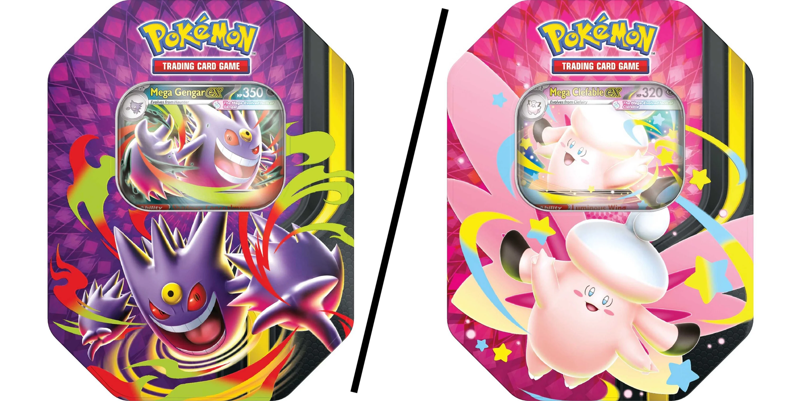 e6b900a705180e7fe2dc576d3f8bc863 Pokemon TCG: Mega Moonlit Tins - Assortment (Random) - Menjong