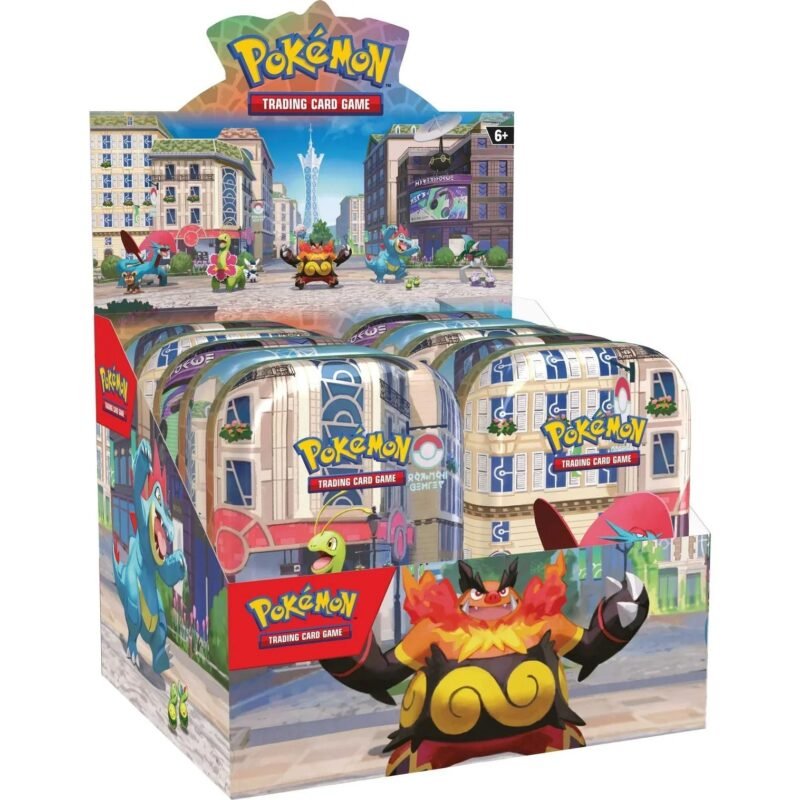 Pokemon TCG: Lumiose City - Mini Tins Assorted Display - Menjong