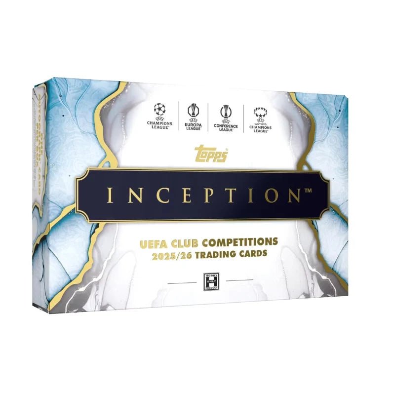 0fda10c997a97c6bf839edbcf6c77d4a 2025/26 Topps Inception UEFA Club Competitions Soccer Hobby Box - Menjong