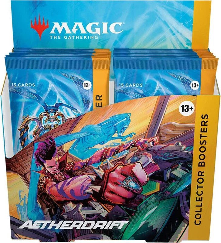 Magic the Gathering: Aetherdrift Collector Booster Box - Menjong