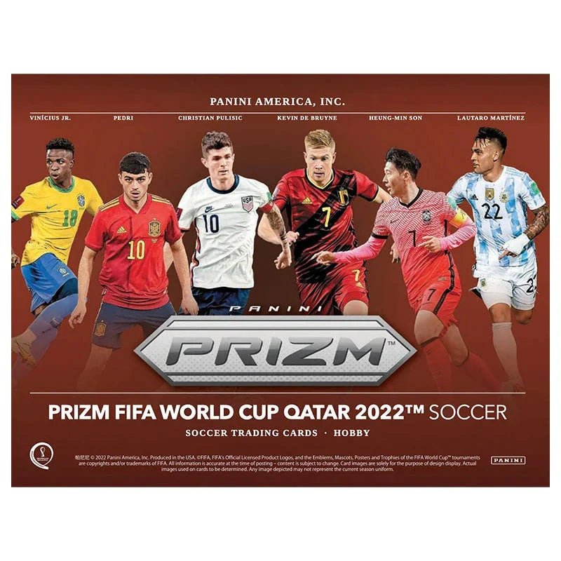 2022 Panini Prizm World Cup Soccer Hobby 12 Box Case - Menjong