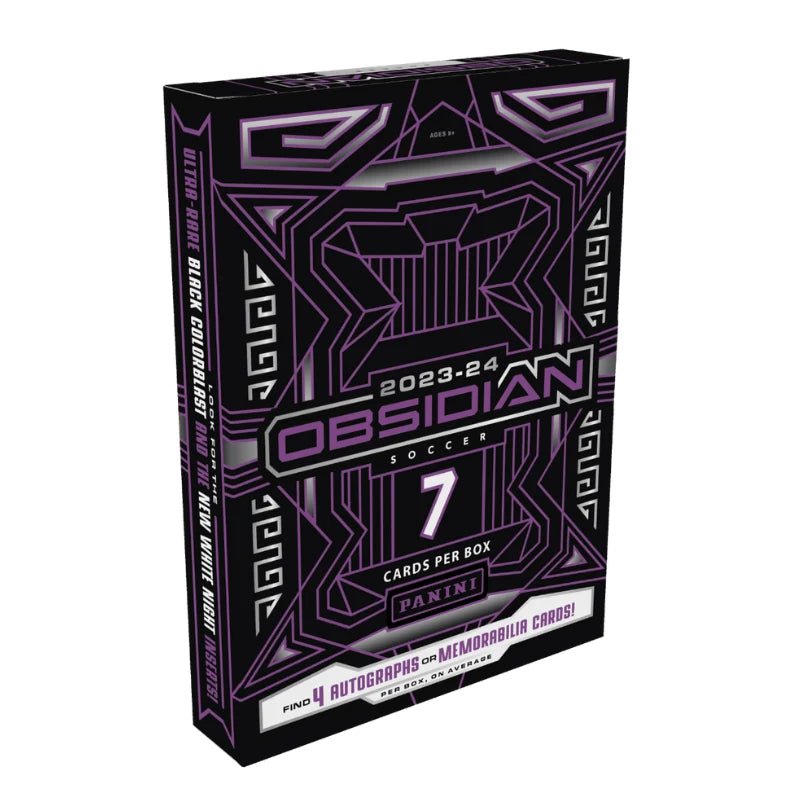 2023/24 Panini Obsidian Soccer Hobby 12 Box Case - Menjong