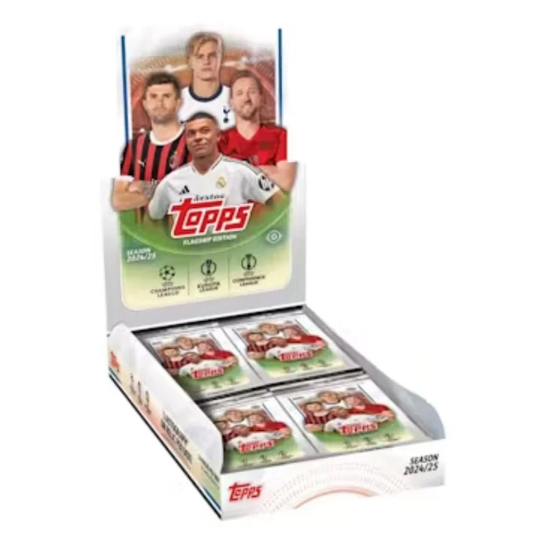 433b0bfe3f26935a5ebe4793b789ec39-2 2024/25 Topps UEFA Club Competitions Soccer Hobby Box - Menjong