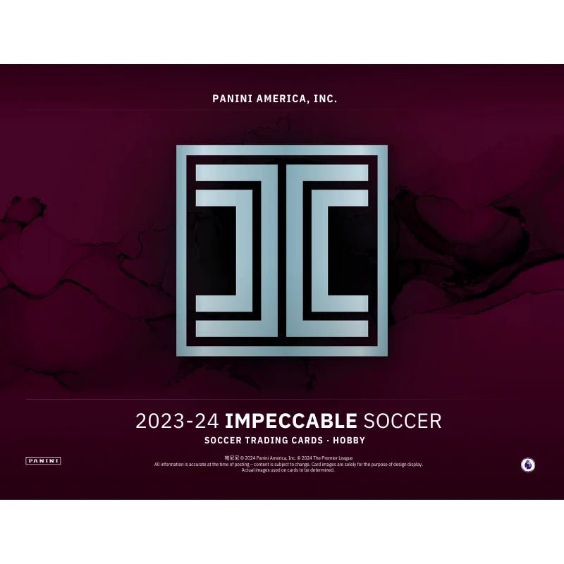 2023/24 Panini Impeccable Soccer Hobby Box - Menjong